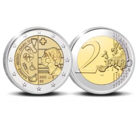 2022 Belgium €2 commemorative coin “healthcare workers”