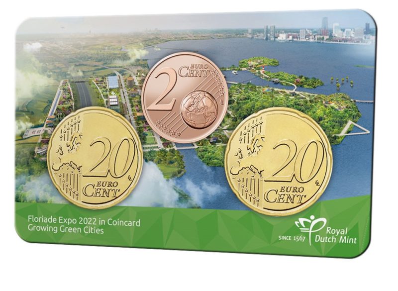 Floriade 2022 coincard by KNM