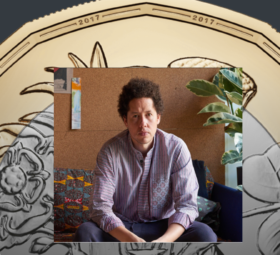 British artist Michael Armitage, designer of a new 2023 £1 coin