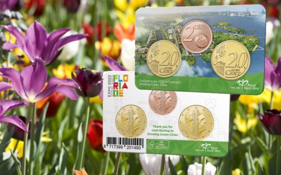 Floriade 2022 coincard by KNM