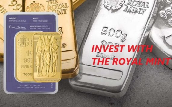 2022 Three Graces bullion bar series from Royal Mint