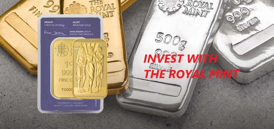 2022 Three Graces bullion bar series from Royal Mint