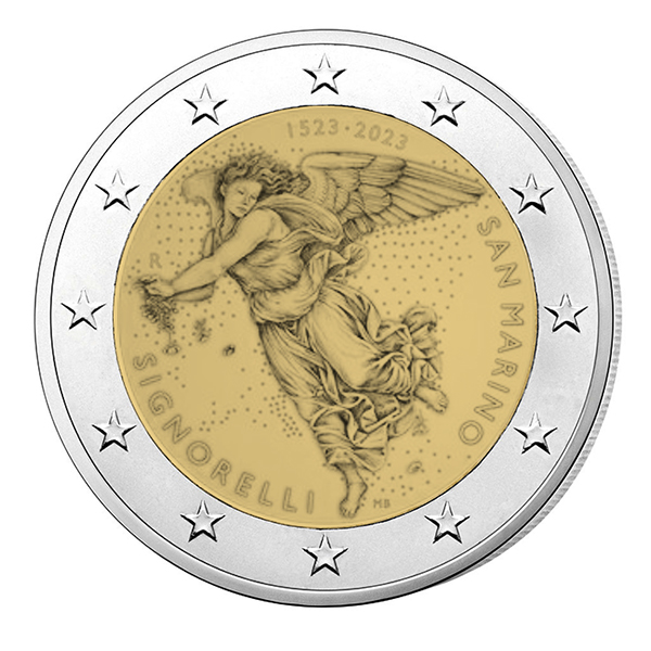 2023 €2 commemorative coins from SAINT MARIN