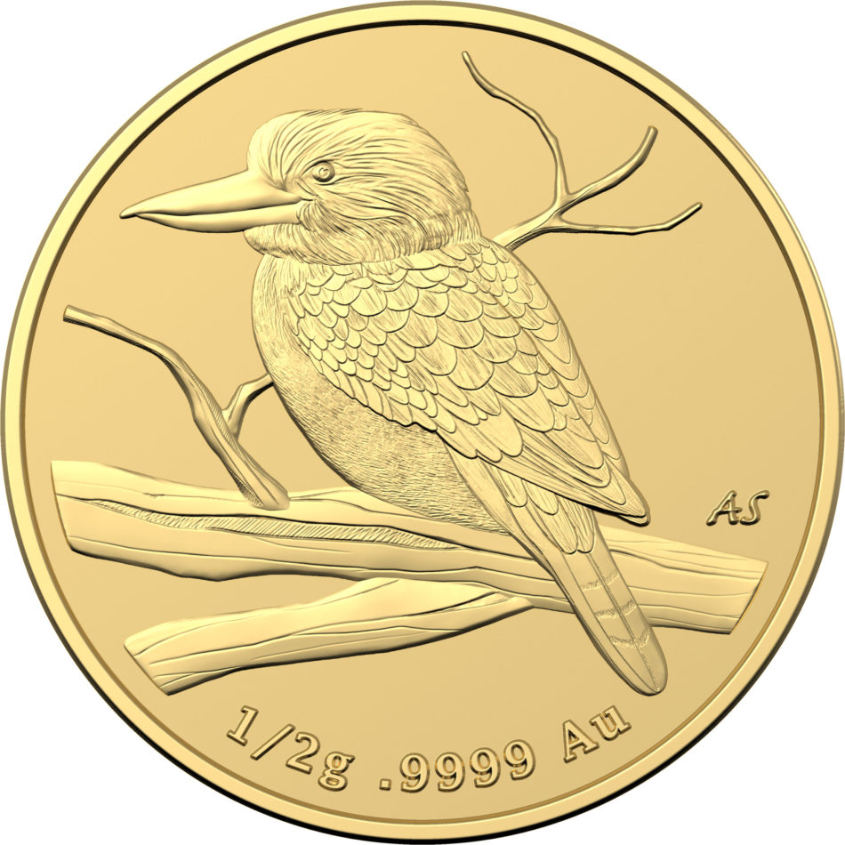 Mini-monnaie 2022 - Pièce en or Kookaburra de la Monnaie australienne