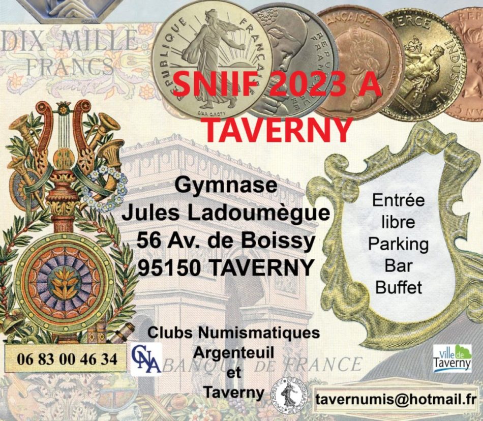 Salon Numismatique International d’Ile de France (SNIIF) 2023