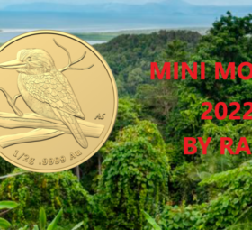 2022 Mini Money – Kookaburra gold coin from Australian Mint