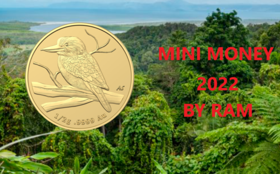 2022 Mini Money – Kookaburra gold coin from Australian Mint