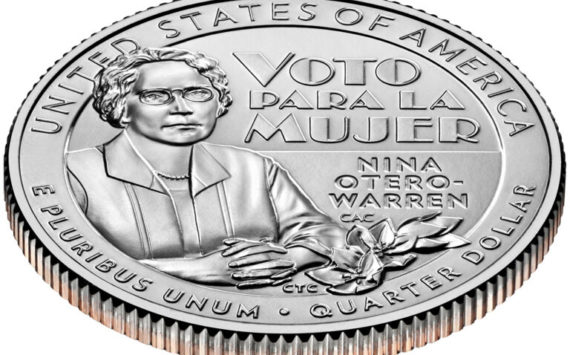 Pièce série Quarter « femmes américaines » Nina Otero-Warren 2022 US mint