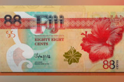 Billet commémoratif des Iles FIDJI de 88 cents