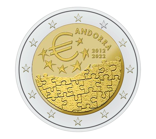 Andorra 2022 €2 commemorative coins