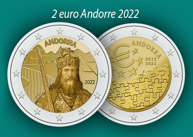 2 euro Andorre 2022 BU