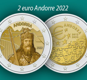 Andorra 2022 €2 commemorative coins