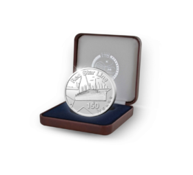 2022 €20 proof silver Coin “150 Years of Red Star Line” from belgian Mint