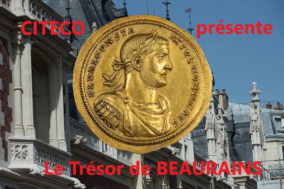 BEAURAINS roman hoard unveiled at CITECO MUSEUM in PARIS