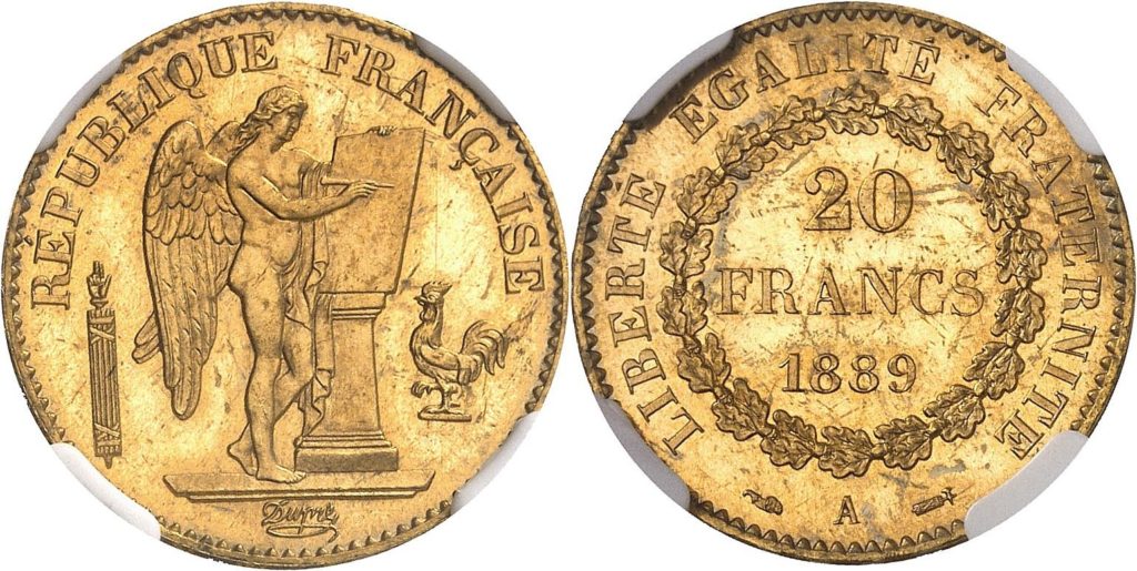 Coffret monétaire 1889 mis à prix à plus de 200 000€ chez MDC MONACO