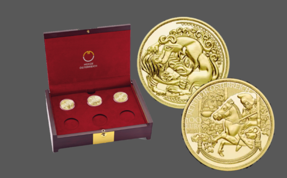 2022 €100 gold of scythes from the Austrian Mint