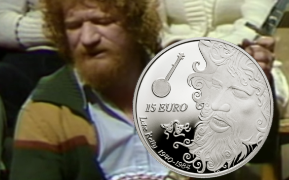 15€ argent 2022 irlandaise dédiée au chanteur emblématique Luke KELLY