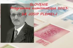 Programme numismatique 2023 de la Slovénie