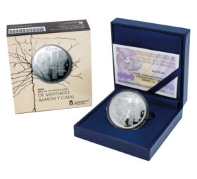 2022 €10 from Spain dedicated to Ramon y Cajal