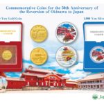 Two commemorative coins for the 50 years of the Okinawa retrocession