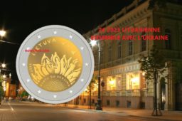 2€ 2023 de la Lituanie – « Ensemble avec l’Ukraine »