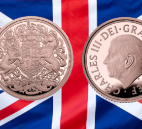 2022 First Sovereign bearing King Charles III portrait