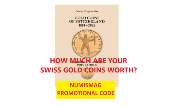 GOLD COINS FROM SWITZERLAND 1851-2022