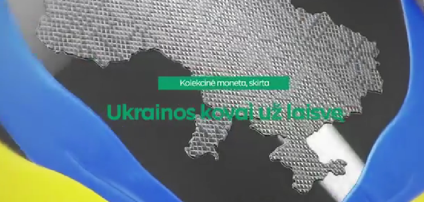 10€ 2022 de la Lituanie consacrée à la lutte de l’Ukraine
