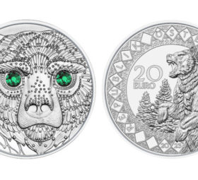 20 euro silver coin “America – The Healing Power of the Bear”