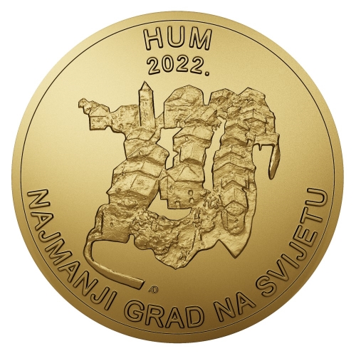 Croatia 2022: the smallest gold coin in the world