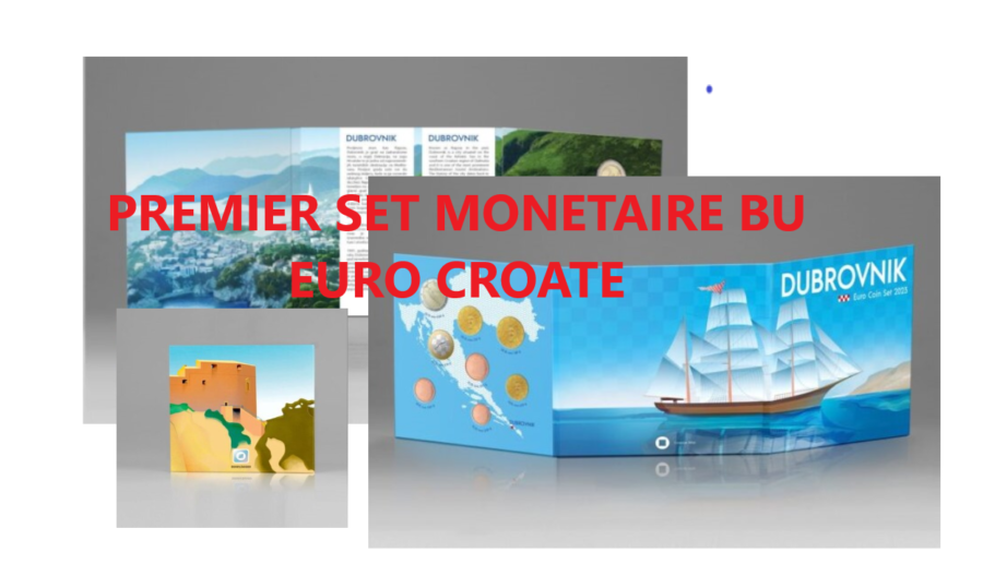 Sets monétaires BU annuels croates 2022 et 2023