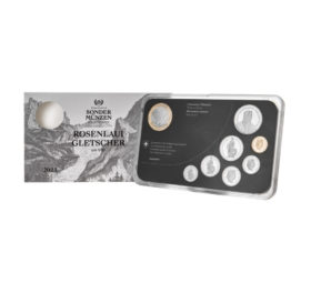 New 2023 Swiss coin “Rosenlaui Glacier” and coinsets