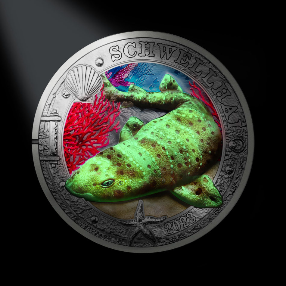 2023 3 Euro Swell Shark from Austrian Mint