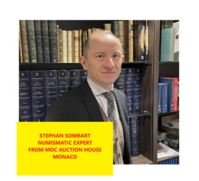 NUMISMAT OF THE MONTH – STEPHAN SOMBART FROM MDC MONACO