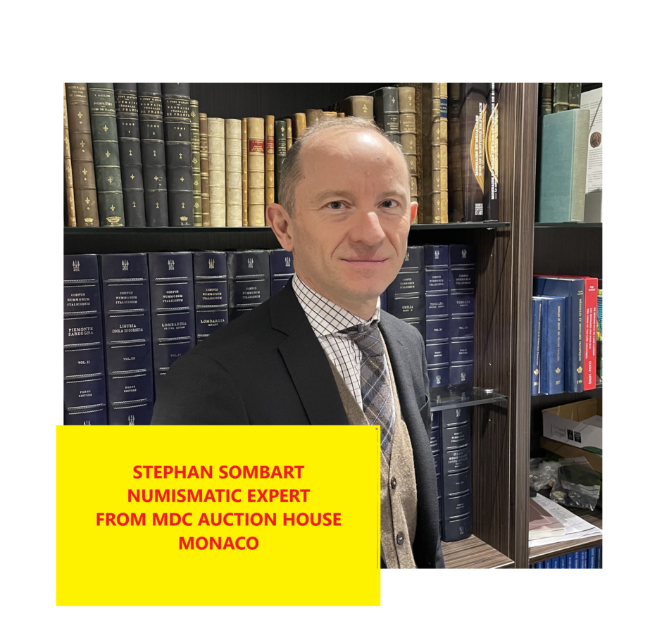 NUMISMAT OF THE MONTH – STEPHAN SOMBART FROM MDC MONACO