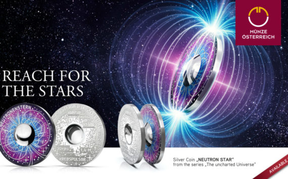 2023 silver austrian coin Neutron Star