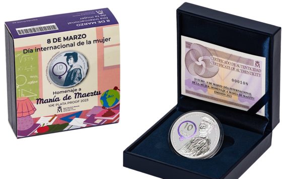2023 €10 Spanish Silver Women’s Day – María de Maeztu