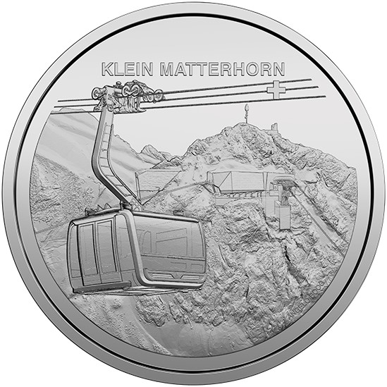 2023 Swiss Mint Klein Matterhorn Cable Car