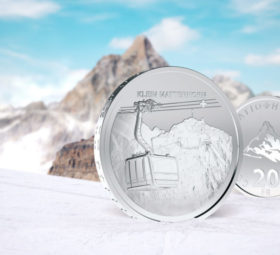 2023 Swiss Mint Klein Matterhorn Cable Car