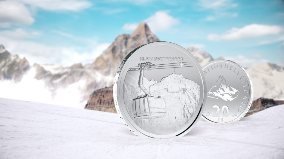 2023 Swiss Mint Klein Matterhorn Cable Car