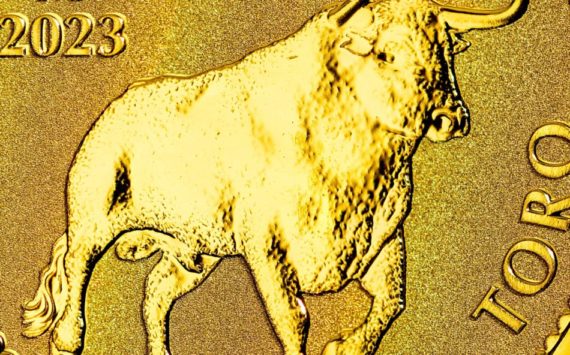 2023 spanish Bullion gold coin dedicated to the Bull