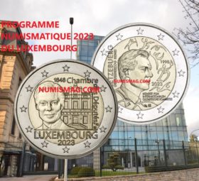 2023 Luxembourg numismatic program