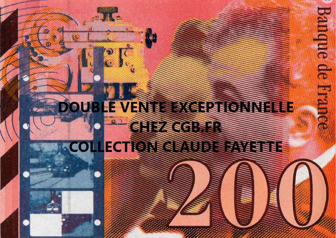 Double vente CGB – collection Claude FAYETTE