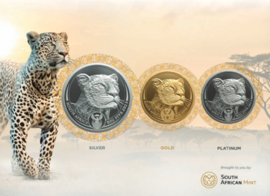 South africa 2023 series II of the Big 5 – The Leopard coin