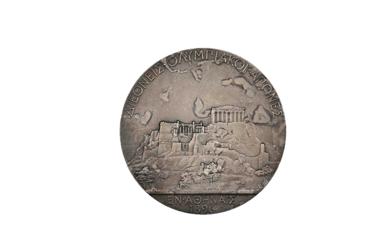 Silver medal - Olympic Games of Athens (1896) by CHAPLAIN