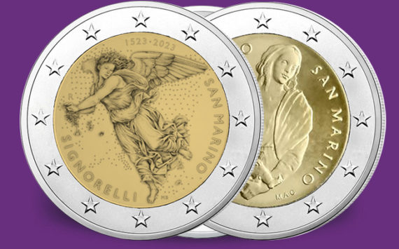2023 €2 commemorative coins from SAINT MARIN