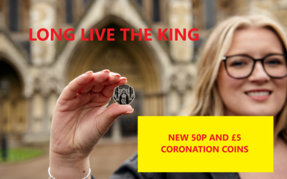 Charles III upcoming Coronation 50p and £5 coins