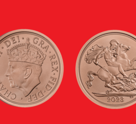 2023 King Charles III’s coronation Day Sovereign by Royal Mint