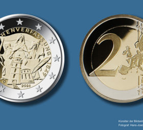 2024 german €2 175th anniversary of the Constitution of St. Paul’s Church