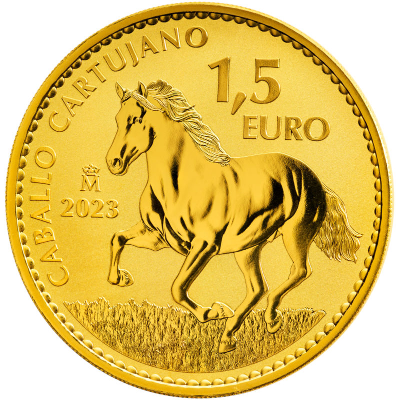 2023 Horse bullion coin by spanish mint FNMT